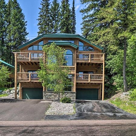 Rustic Home On Whitefish Mountain, Near Ski Run! Exterior foto